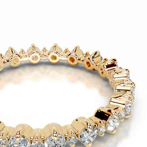 Stellar Eternity Moissanite Ring