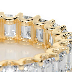 Eternal Geo | Moissanite Eternity Ring