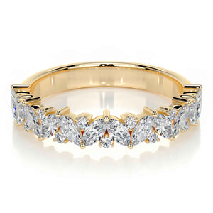 Stellar Halo | Moissanite Stacking Ring