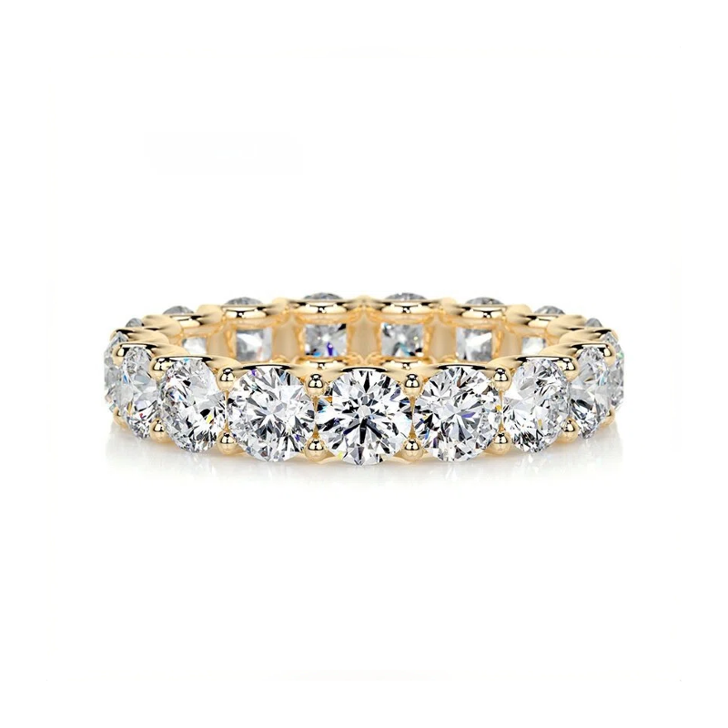 Eternal Sparkle | Moissanite Eternity Stacking Ring
