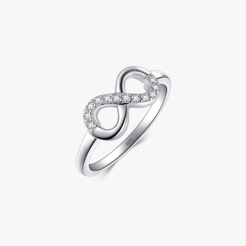 S925 Sterling Silver Ring, Recycled Sterling Silver Ring, 5A Cubic Zirconia Ring, Colored Zircon Ring