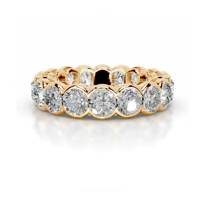 Stellar Eternity | Moissanite Stacking Ring