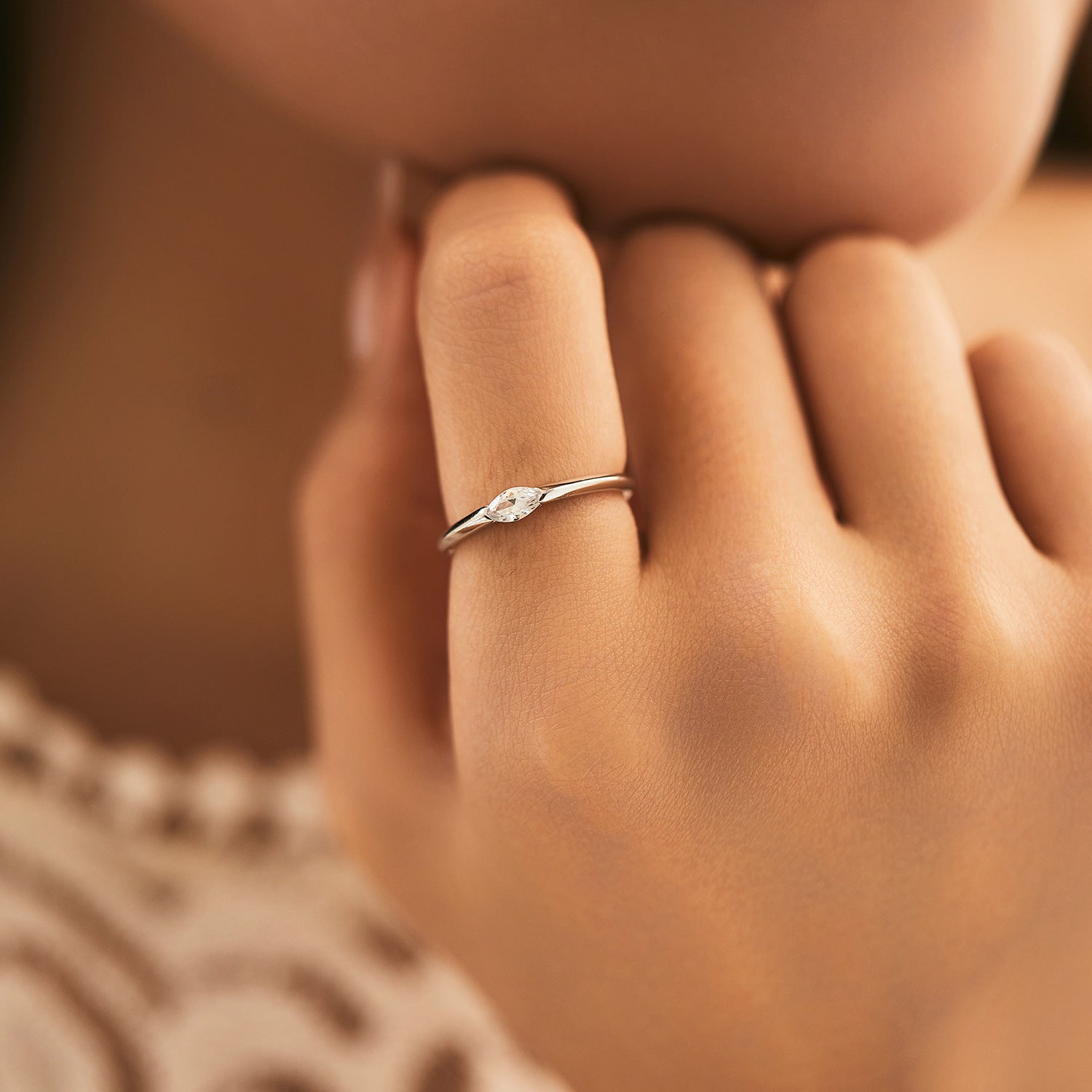 S925 Sterling Silver Ring, Recycled Sterling Silver Ring, 5A Cubic Zirconia Ring, Colored Zircon Ring
