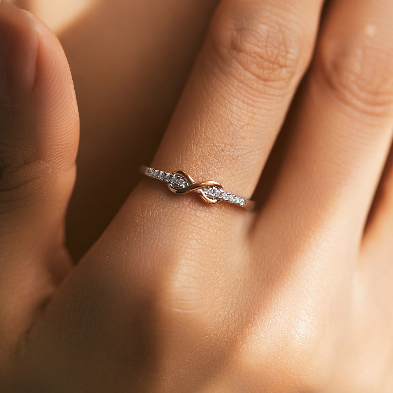 S925 Sterling Silver Ring, Recycled Sterling Silver Ring, 5A Cubic Zirconia Ring