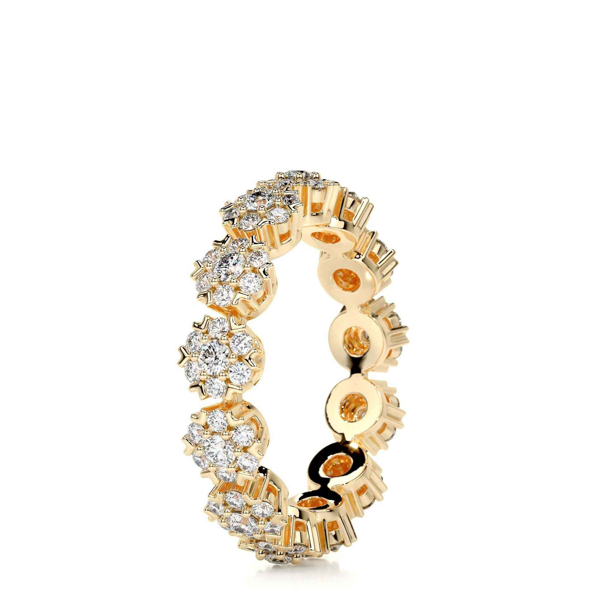 Eternal Bloom Eternity Moissanite Ring