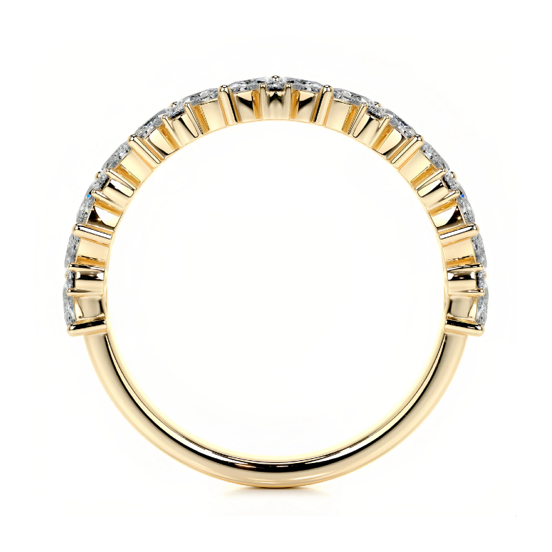 Stellar Halo | Moissanite Stacking Ring