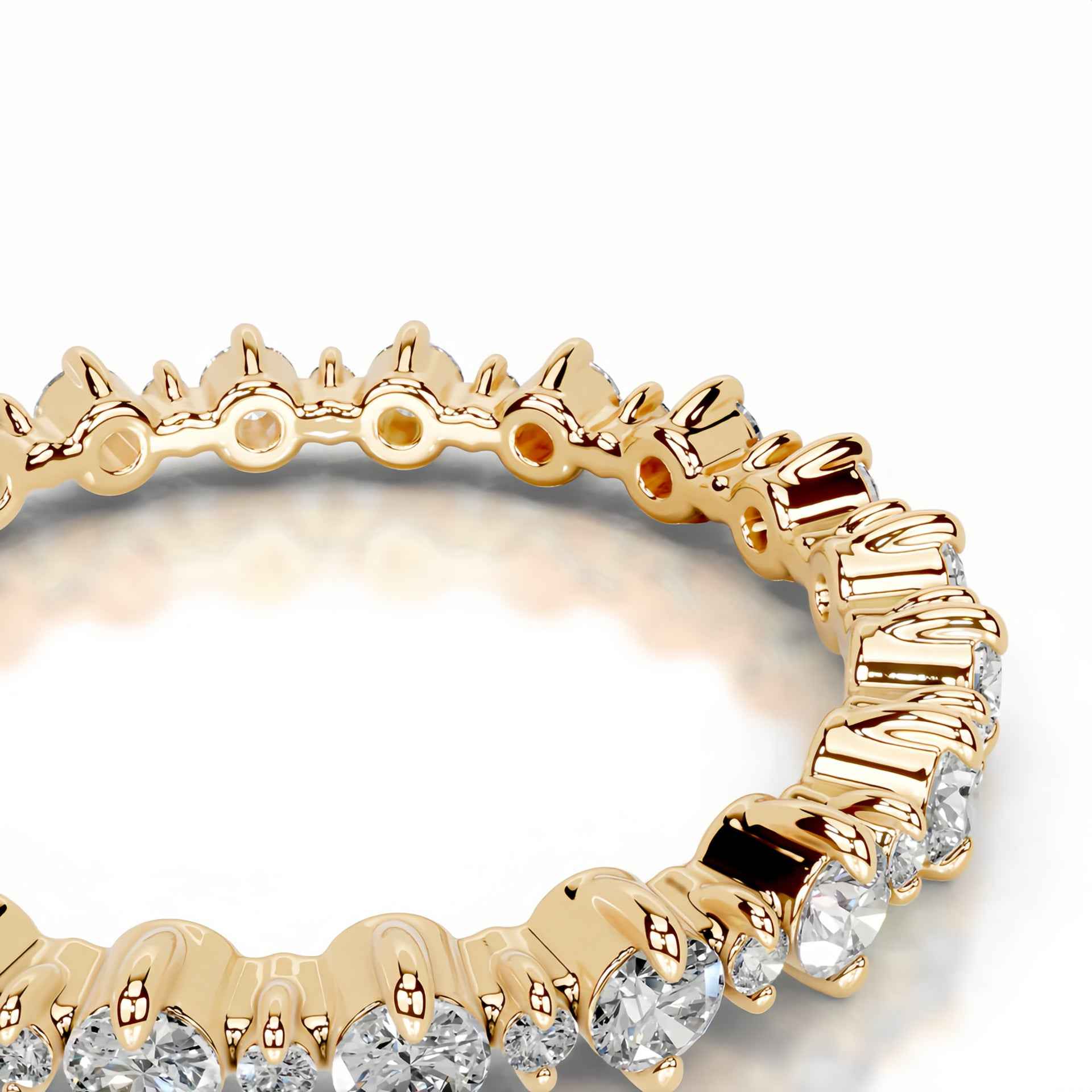 Stellar Eternity Moissanite Ring