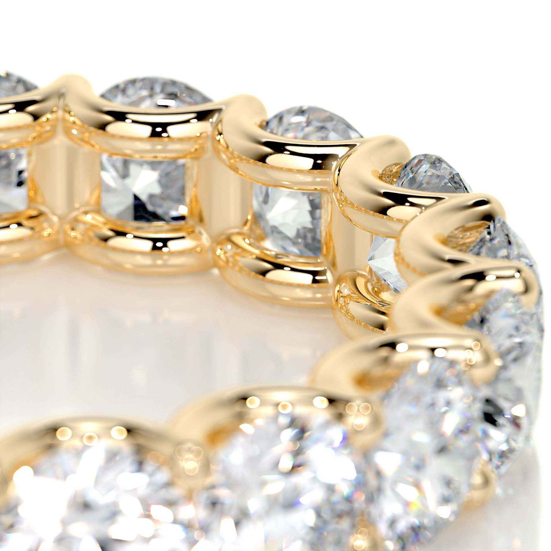 Eternal Sparkle | Moissanite Eternity Stacking Ring