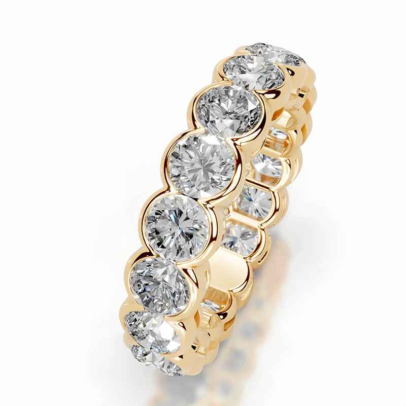 Stellar Eternity | Moissanite Stacking Ring