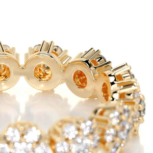 Eternal Bloom Eternity Moissanite Ring