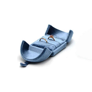 High Quality Flannelette Double Open Ring Box