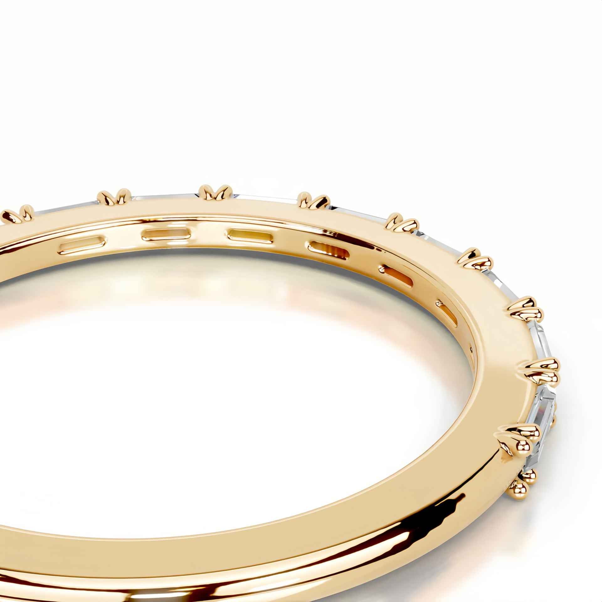 Deco Eternity | Irie Moissanite Ring