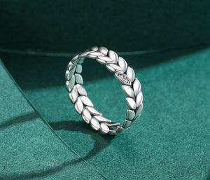 S925 Sterling Silver Ring, Recycled Sterling Silver Ring, 5A Cubic Zirconia Ring