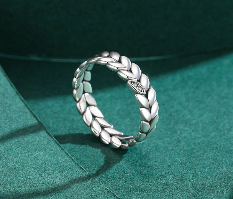 S925 Sterling Silver Ring, Recycled Sterling Silver Ring, 5A Cubic Zirconia Ring