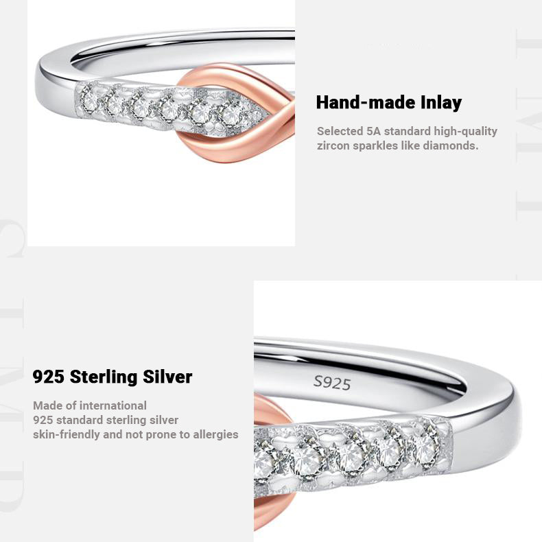 S925 Sterling Silver Ring, Recycled Sterling Silver Ring, 5A Cubic Zirconia Ring