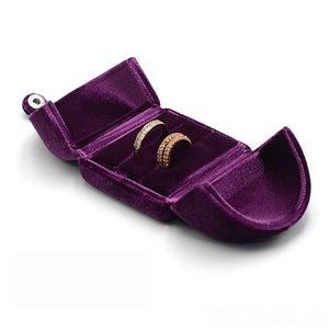 High Quality Flannelette Double Open Ring Box