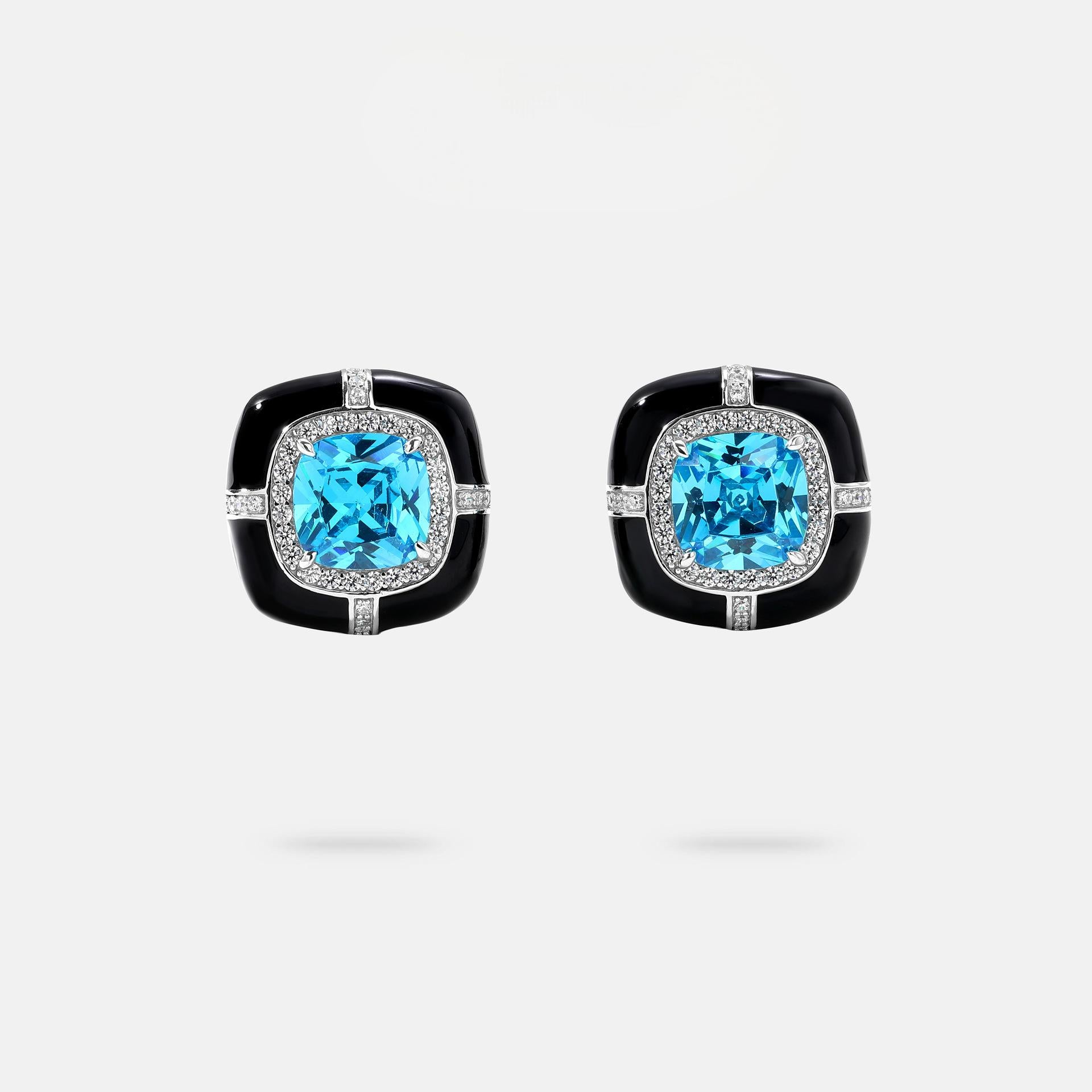 square_blue_gemstone_earrings_diamond_accents