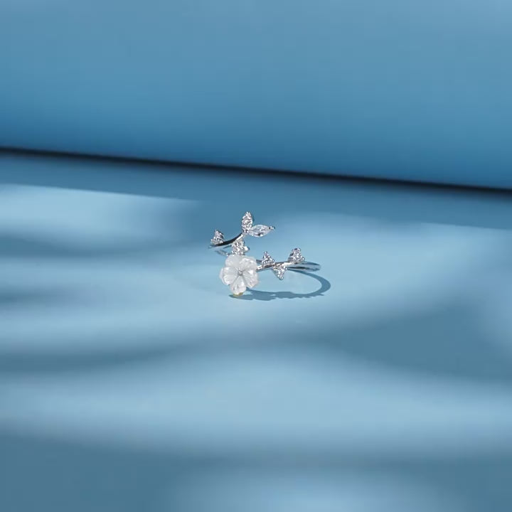 S925 Sterling Silver Ring, Recycled Sterling Silver Ring, 5A Cubic Zirconia Ring, Colored Zircon Ring